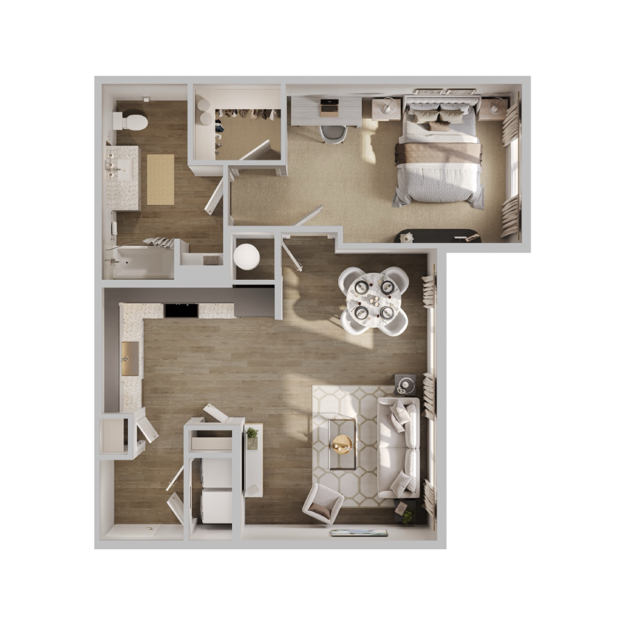 A1 floor plan