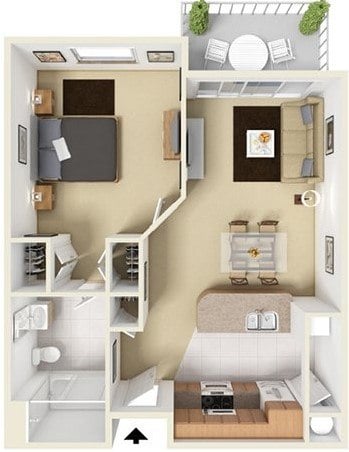 Trolley floor plan