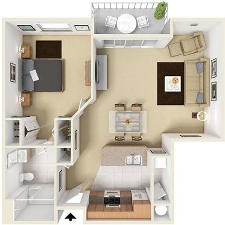 Capital floor plan