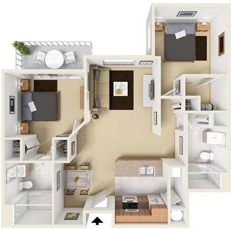 Cornerstone floor plan