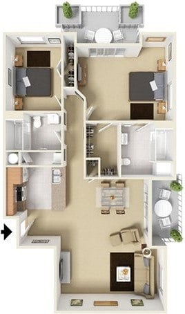 Solitude floor plan