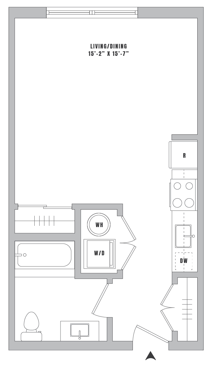 Studio-S2 floor plan