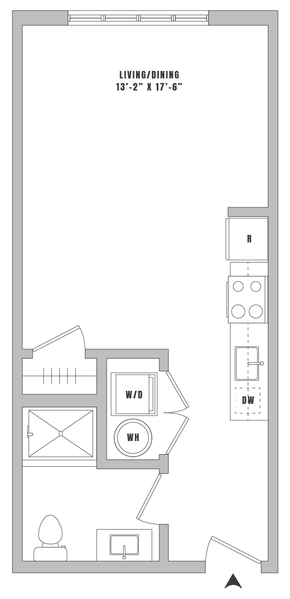 Studio-S1 floor plan
