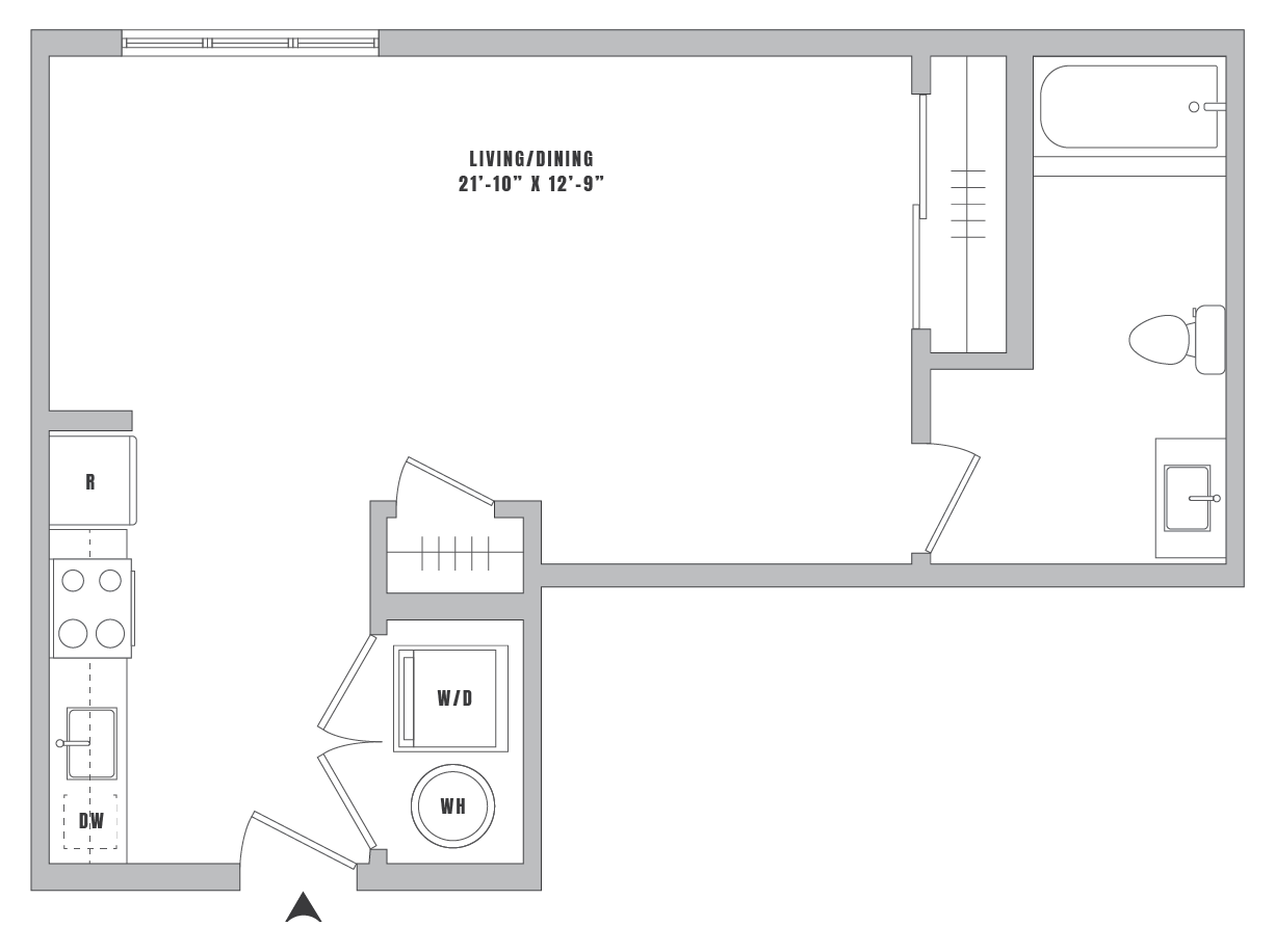 Studio-S5 floor plan