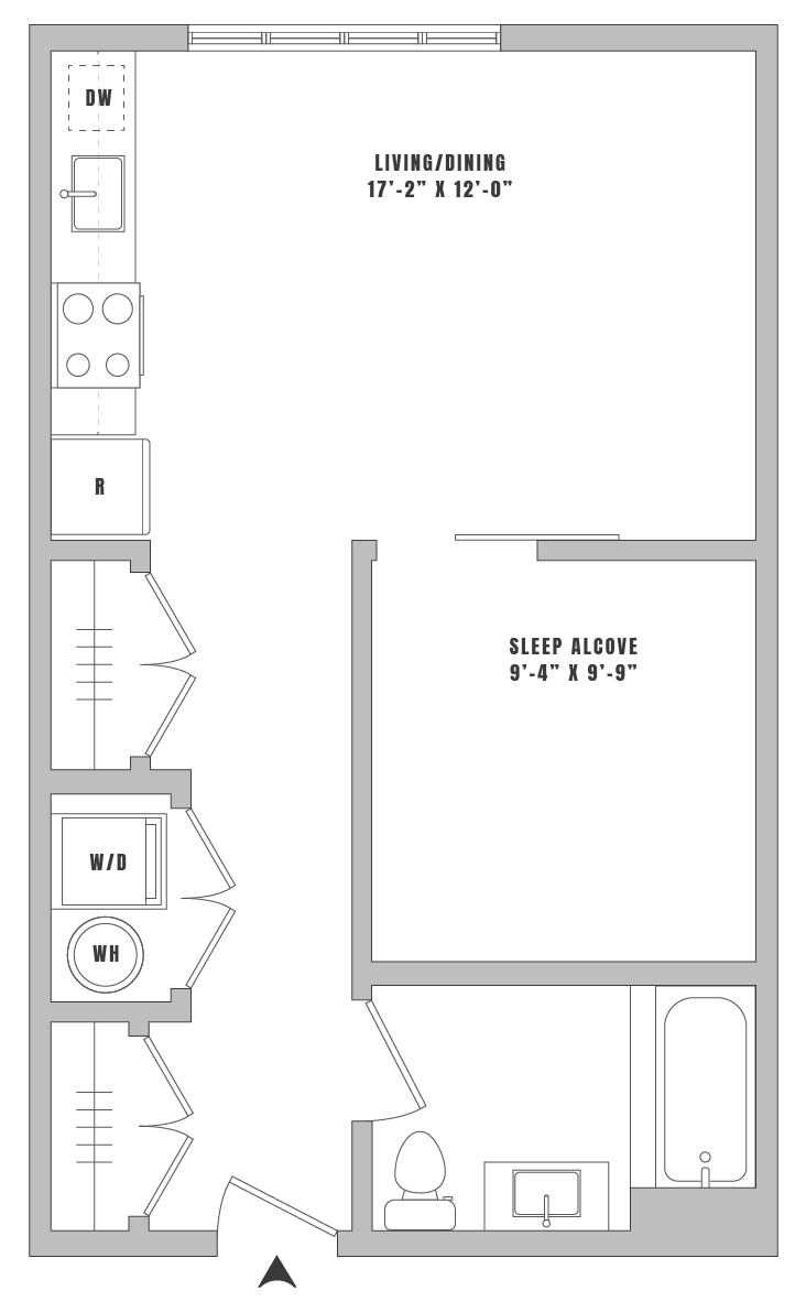 Studio-S8 floor plan