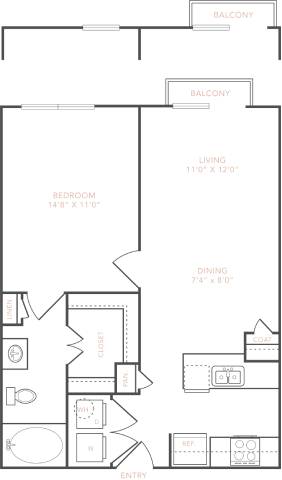 A3 floor plan
