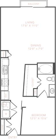A6 floor plan