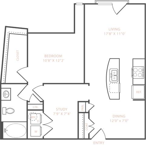 A9 floor plan