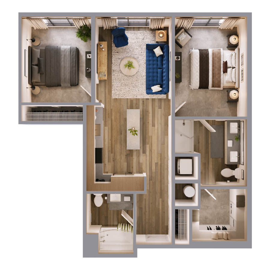 B1 floor plan