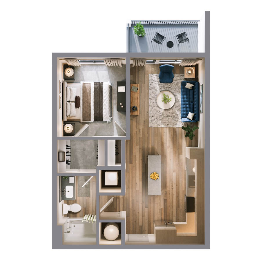 A4 floor plan