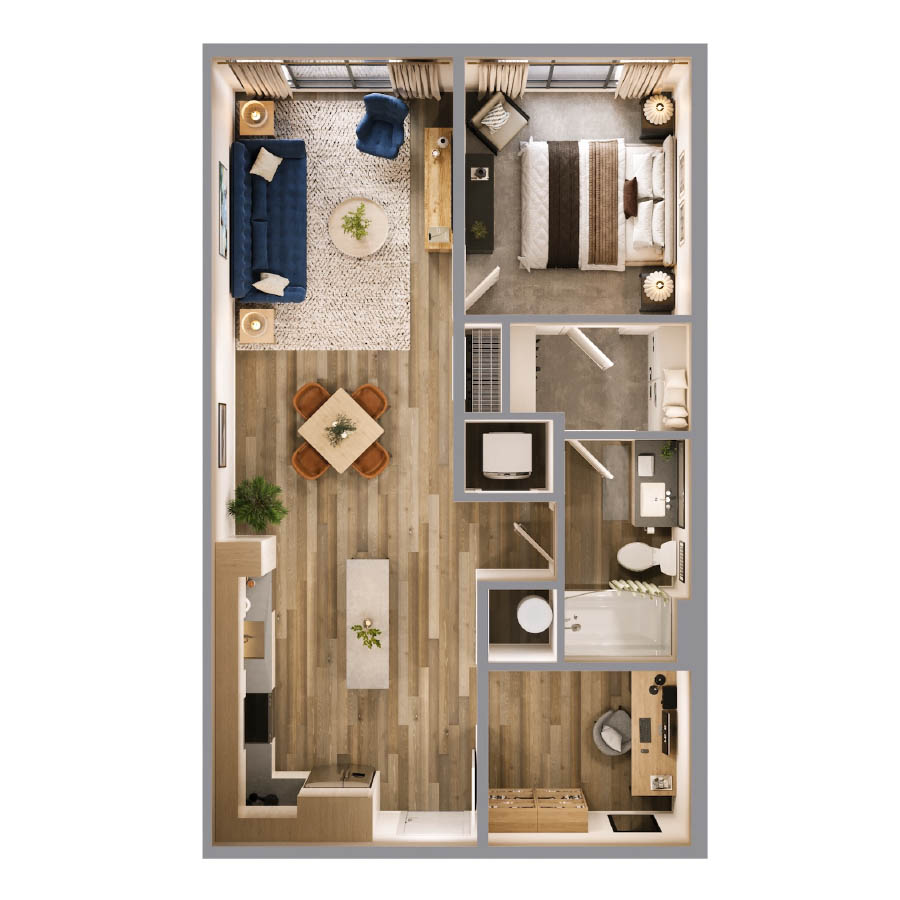 A13D floor plan