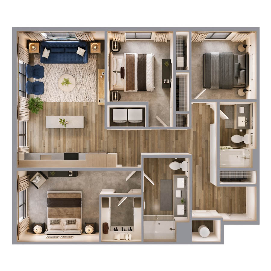 C1 floor plan