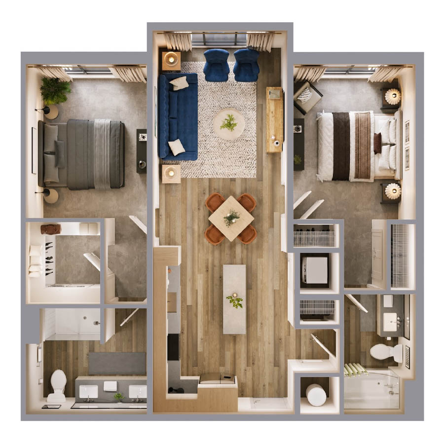 B2 floor plan