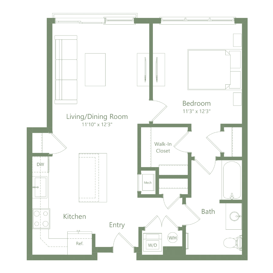 A4.1 floor plan