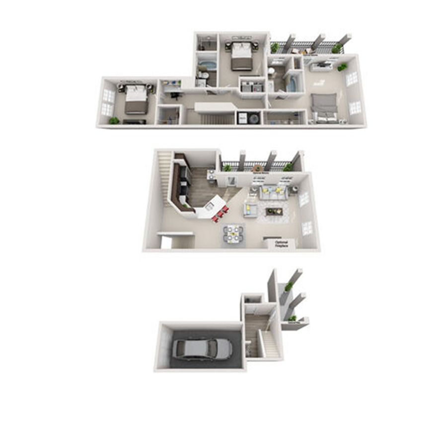 Melrose floor plan