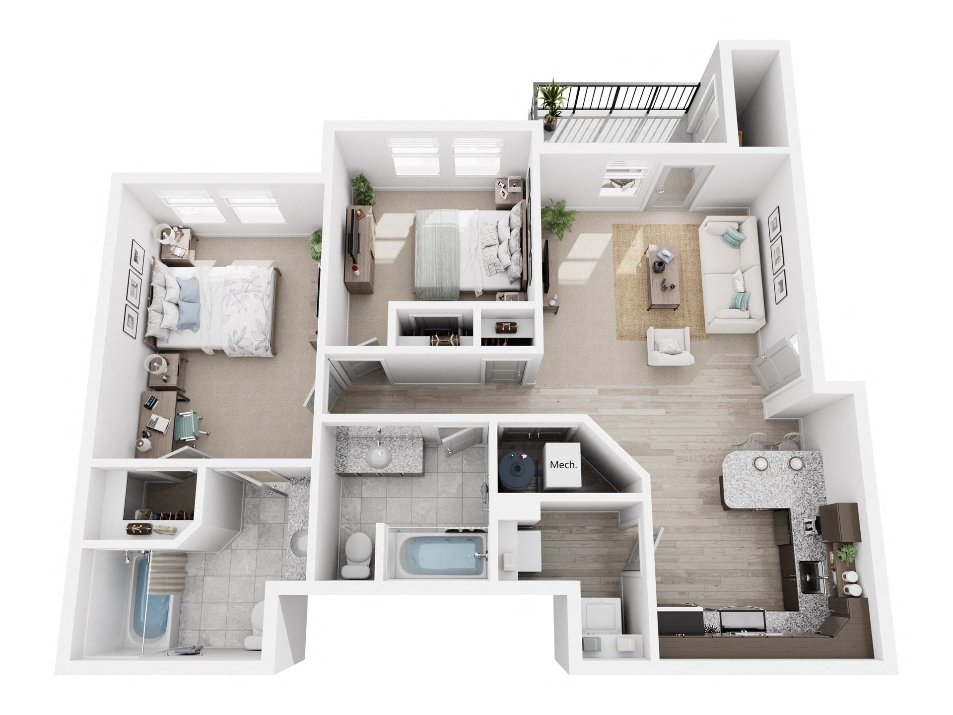 Nighthawk floor plan