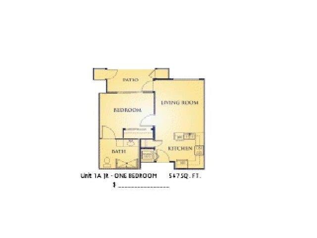 1/aJR floor plan