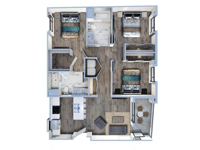 W421 floor plan