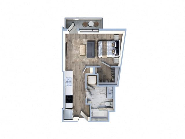 Studio-A3 floor plan