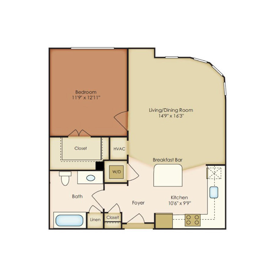 Chase floor plan