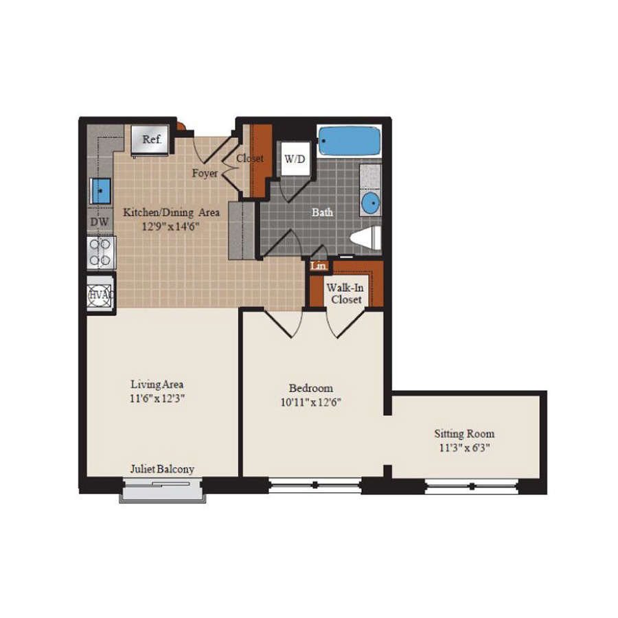 Benjamin floor plan