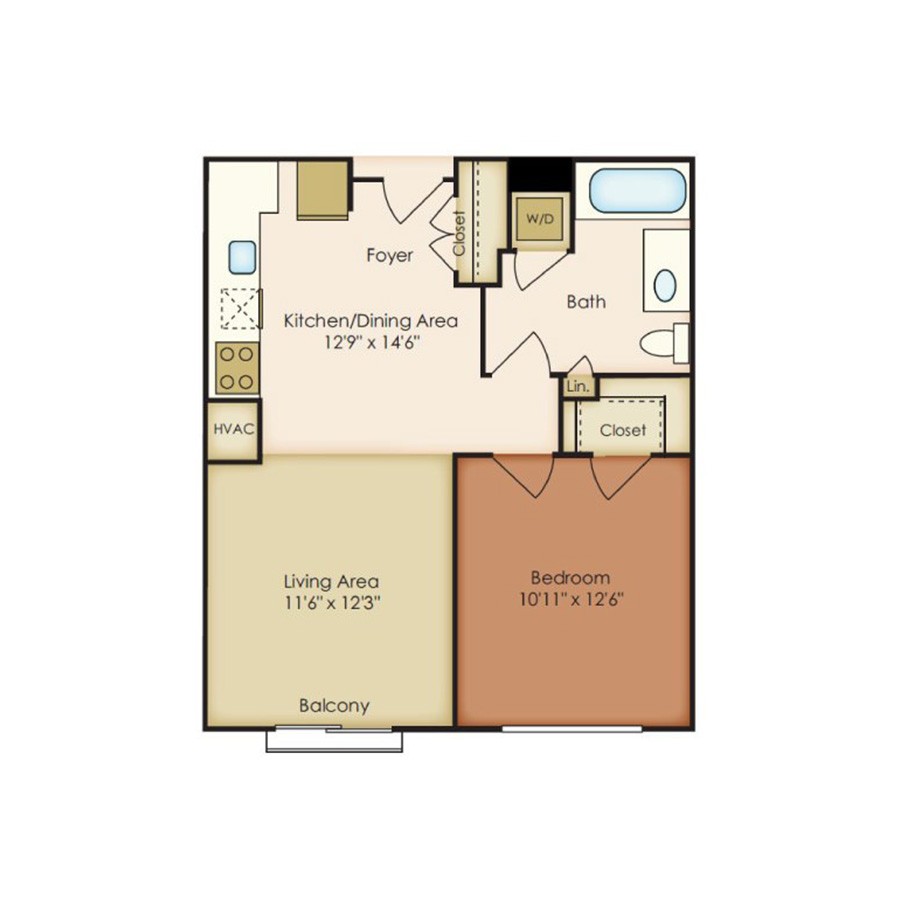 Baldwin floor plan