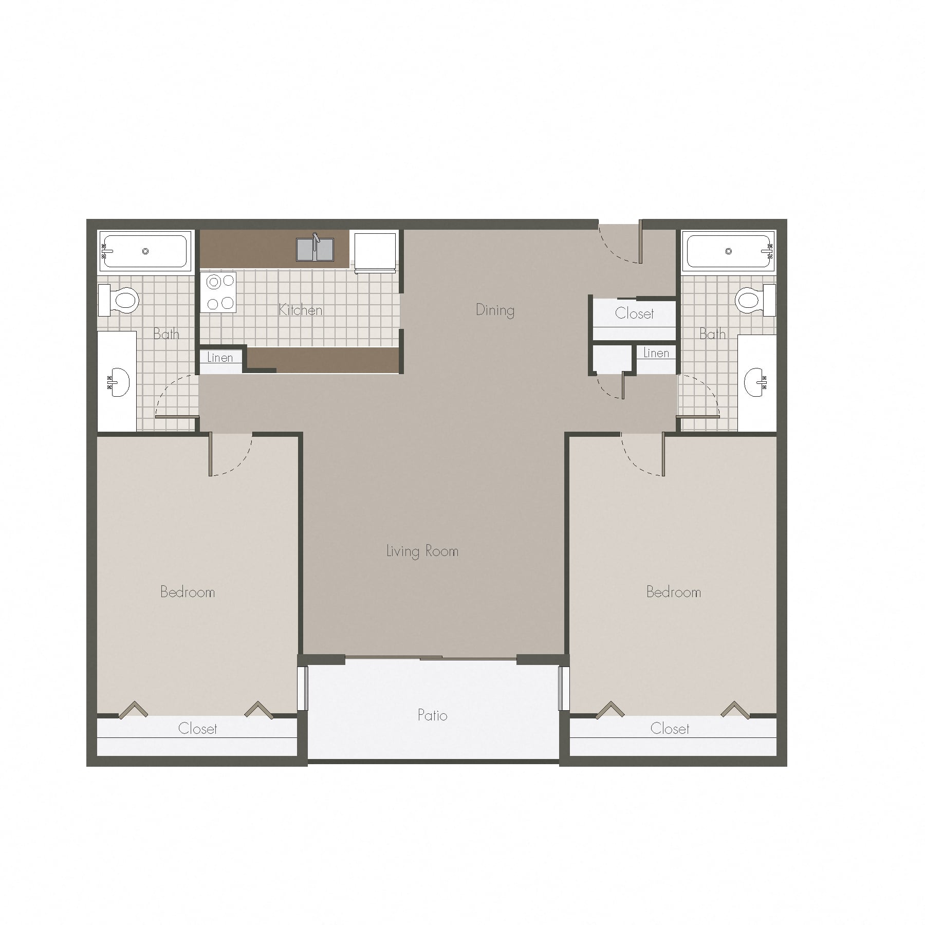 The Kalahari floor plan