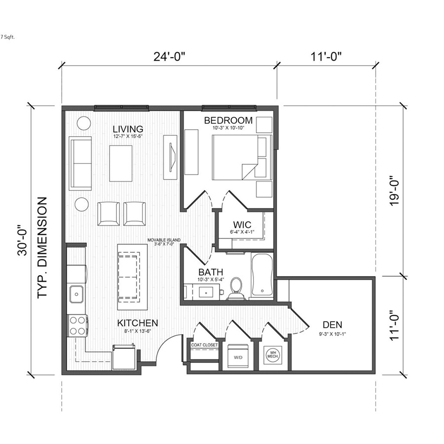 Moss floor plan