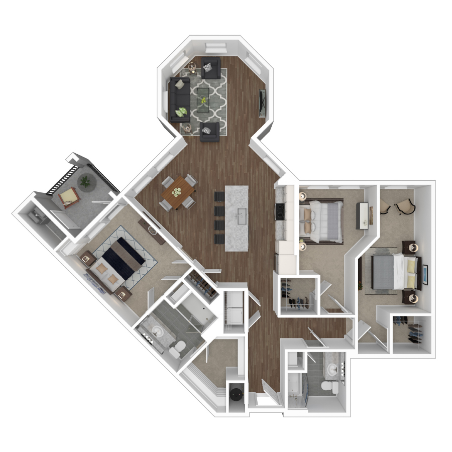 E3 floor plan