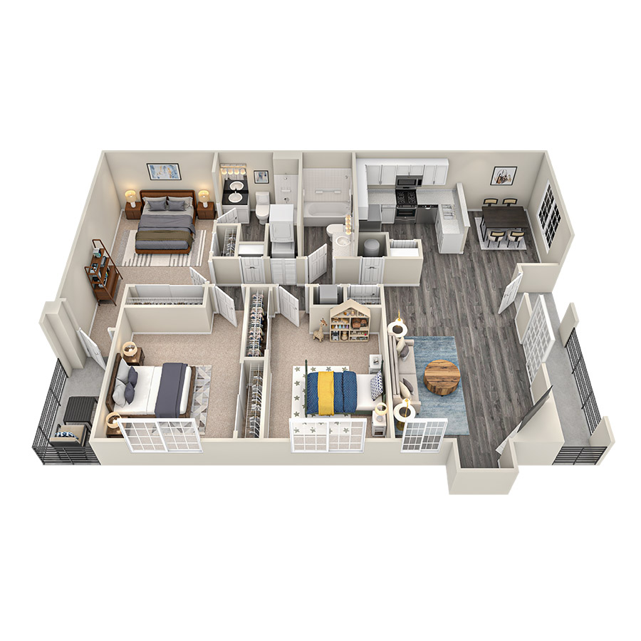 C1 floor plan