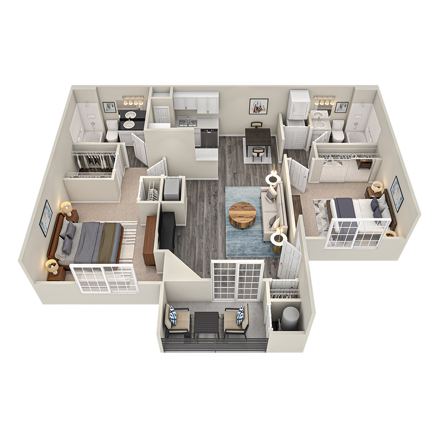 B2 floor plan