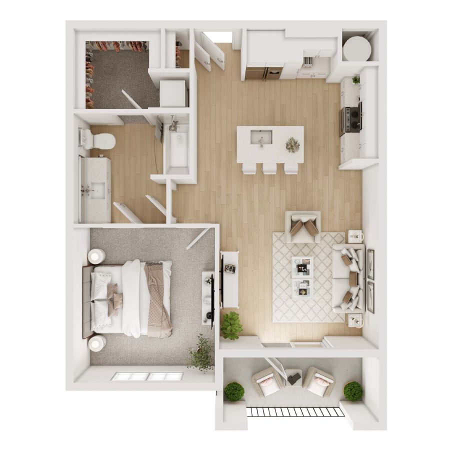 A2 floor plan