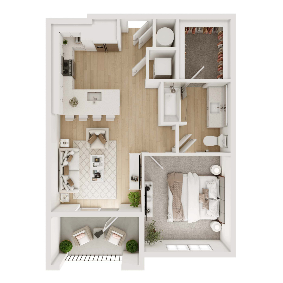 A1 floor plan