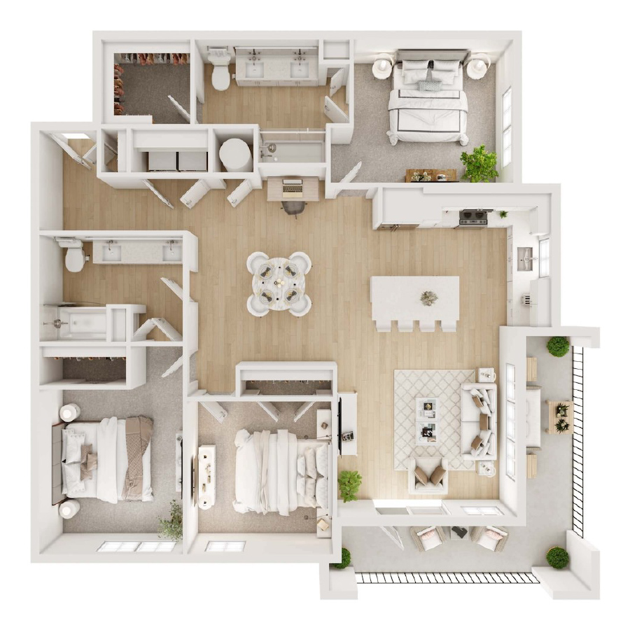 C1 floor plan