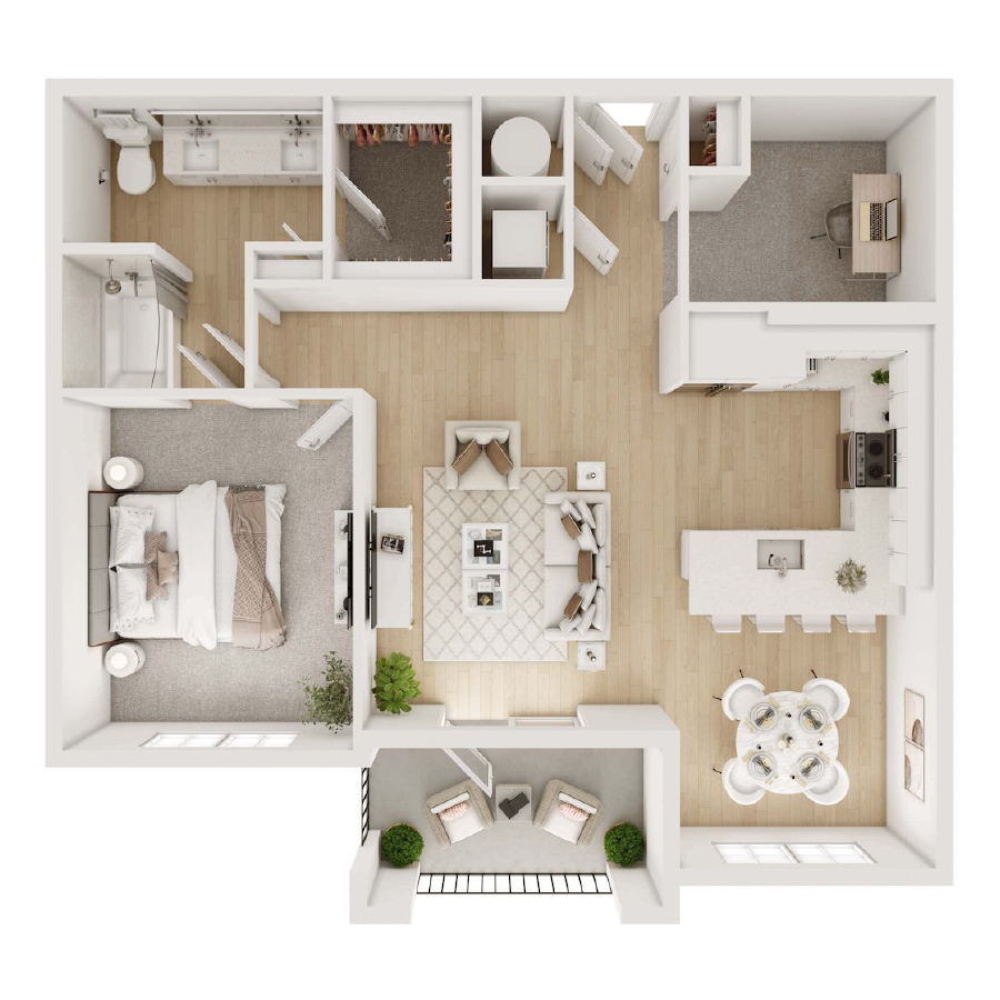 A6D floor plan