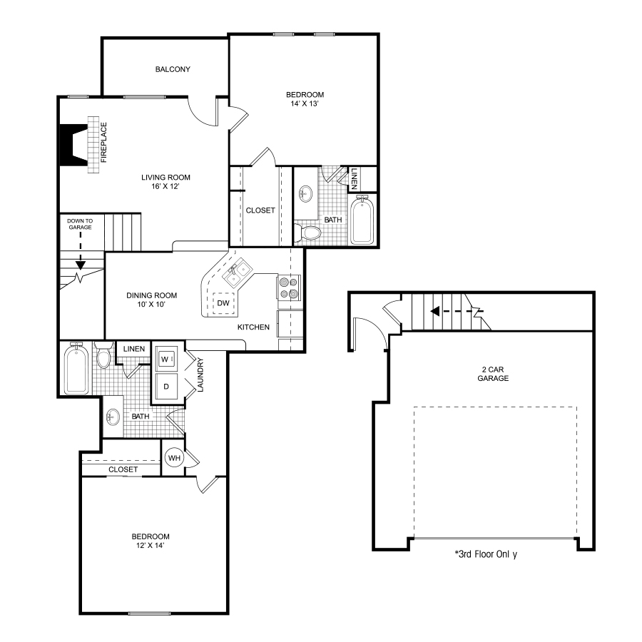 Prestonwood floor plan