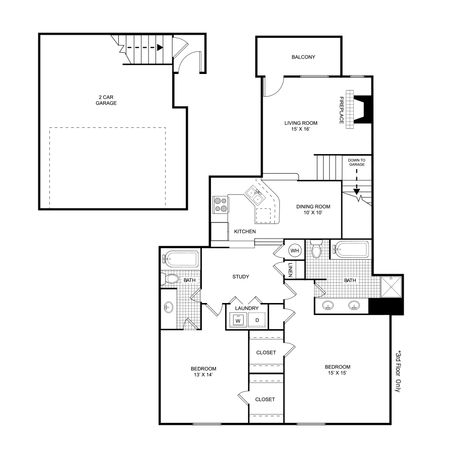Addison floor plan