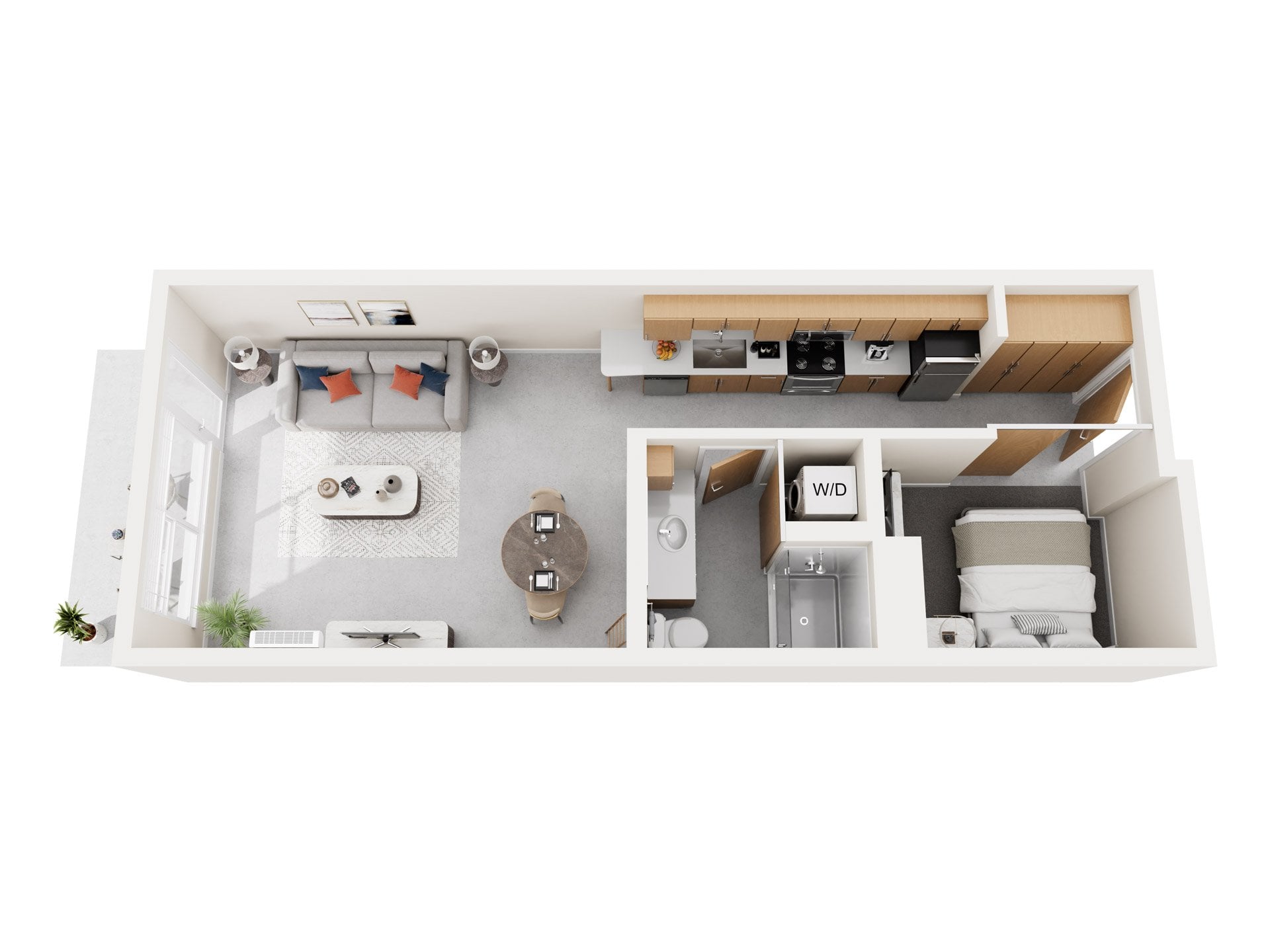 Live Work Loft floor plan