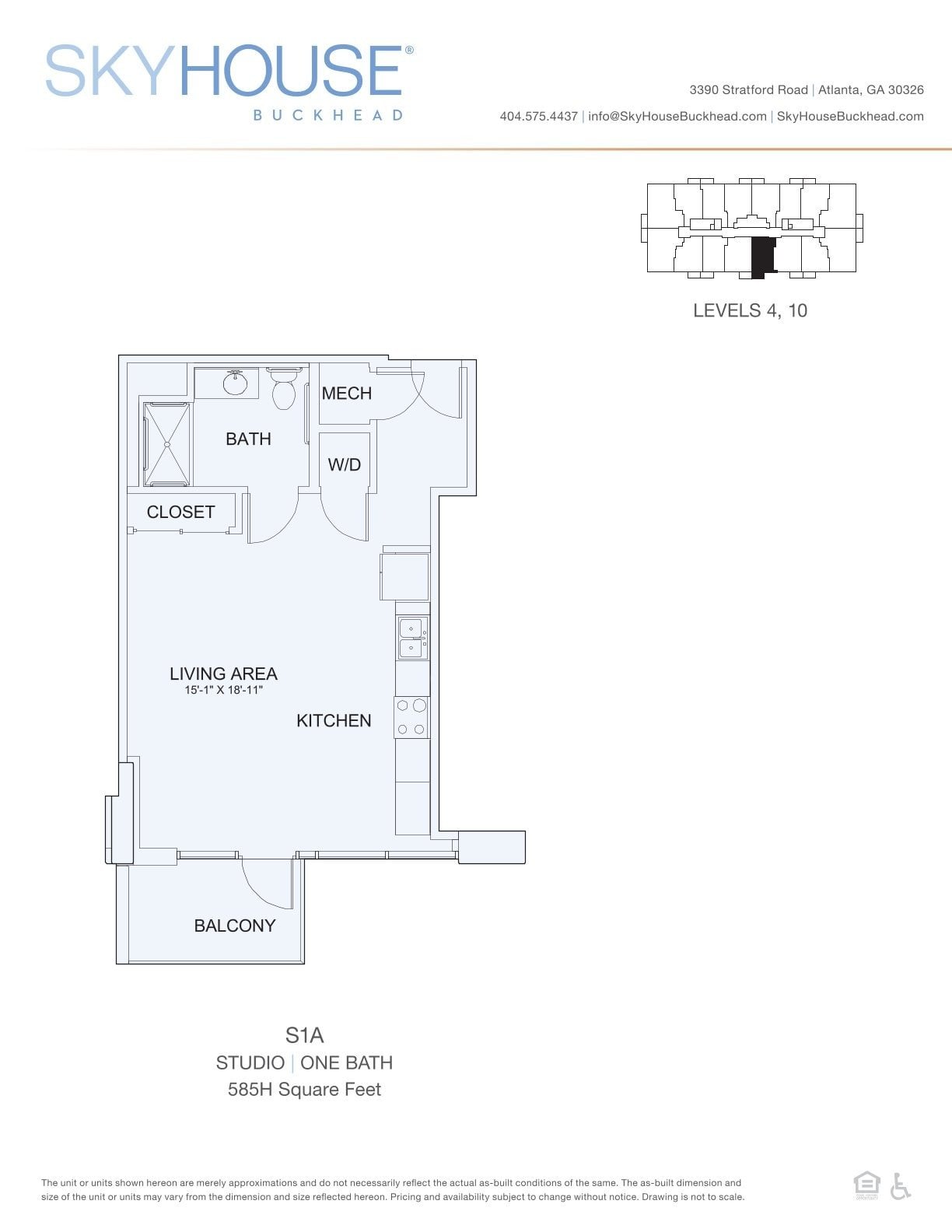 SkyHouse Buckhead 2 of 8