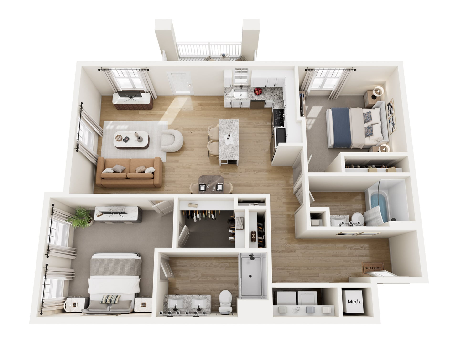 Cambria floor plan