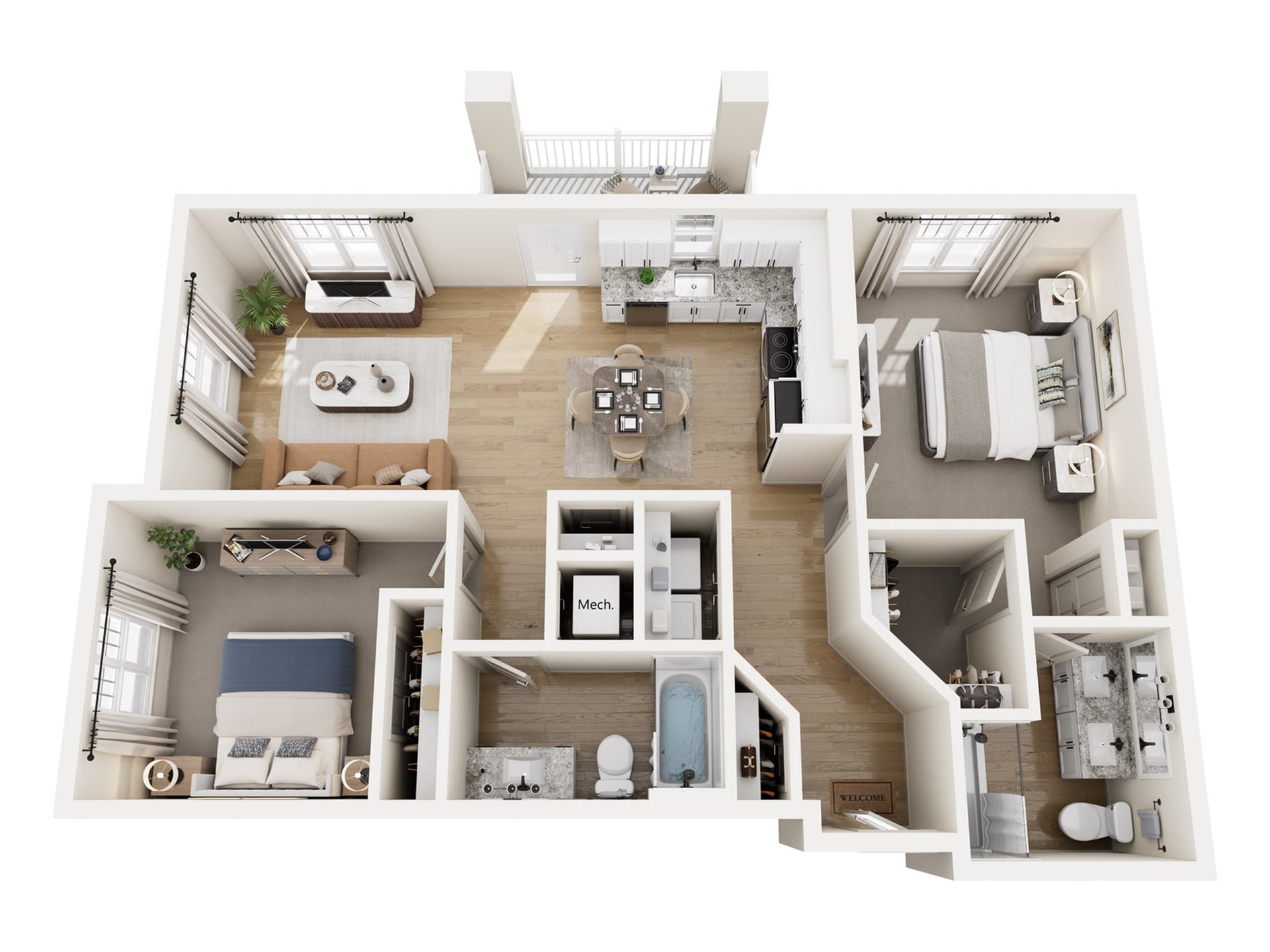 Cedar floor plan