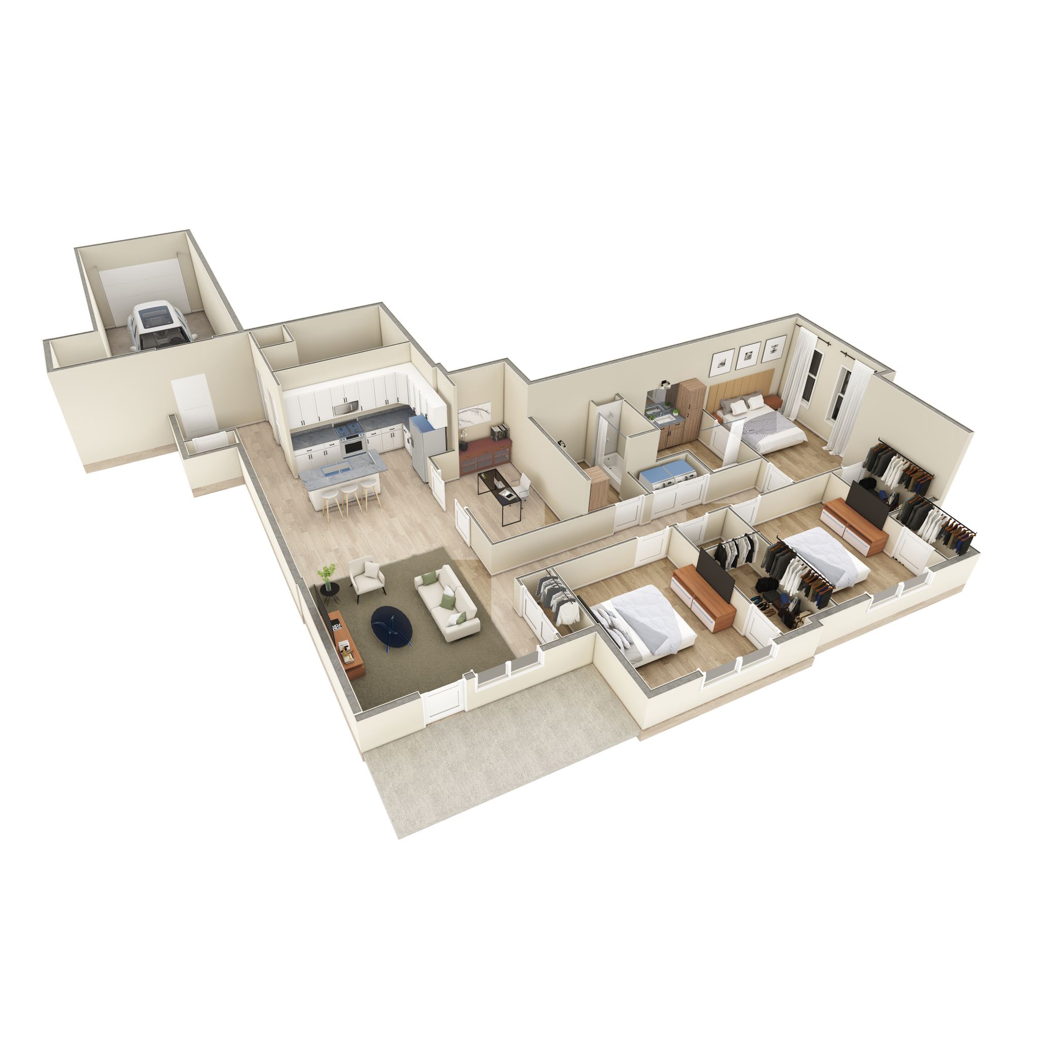 F2 floor plan