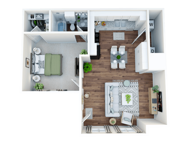 A1 floor plan