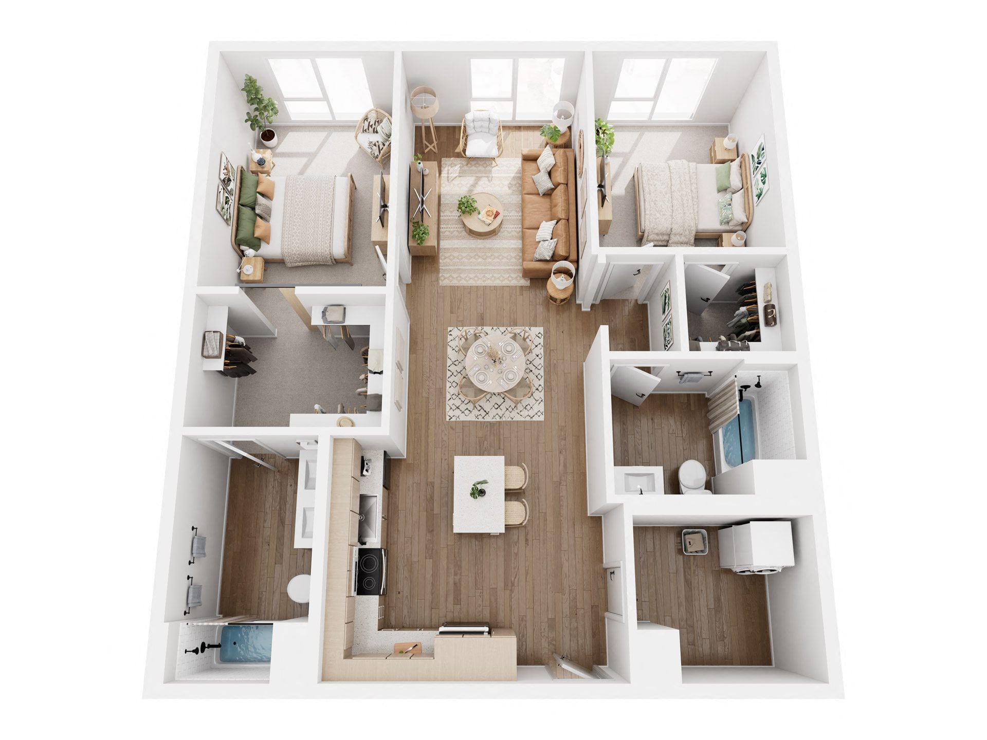 B2 floor plan