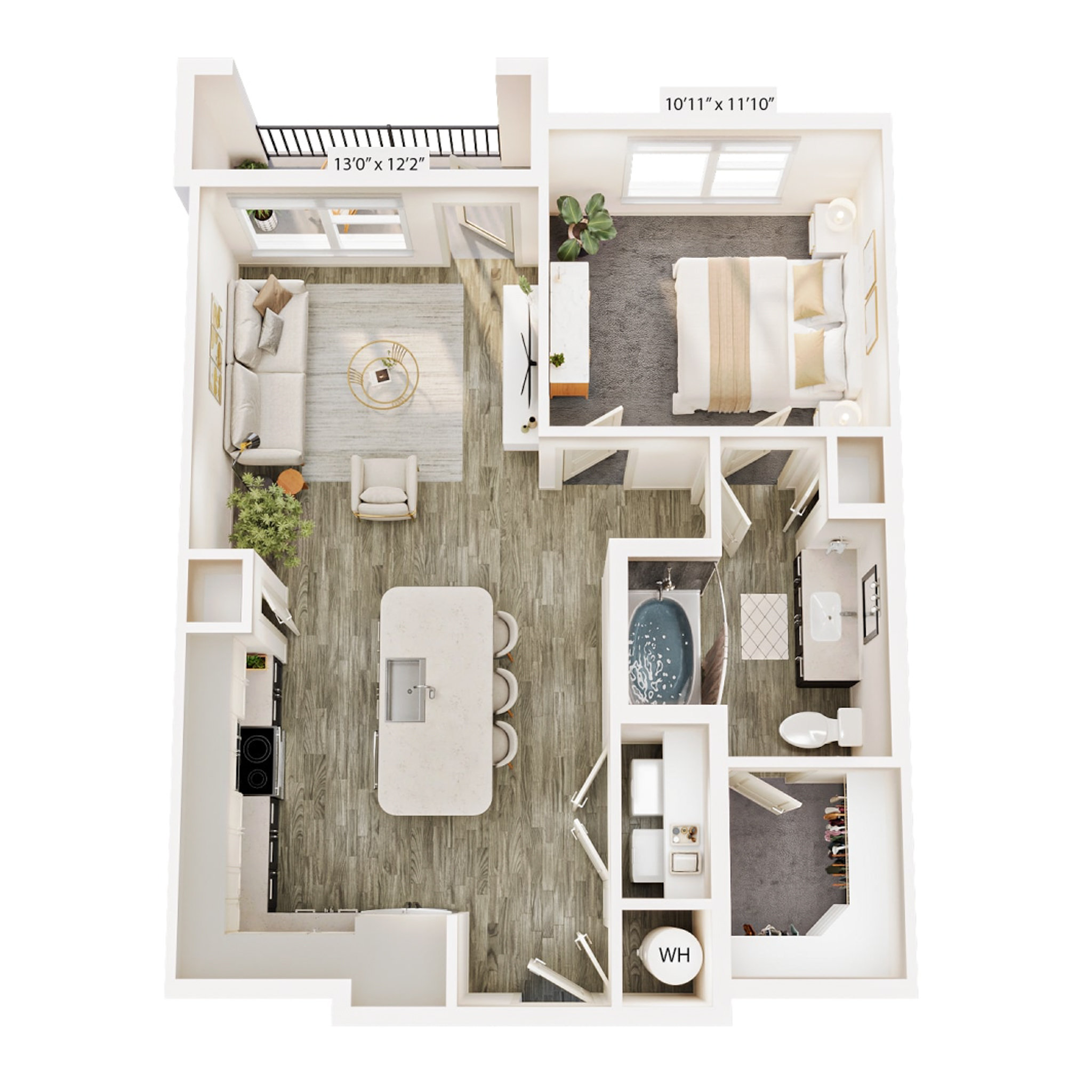 A1 floor plan