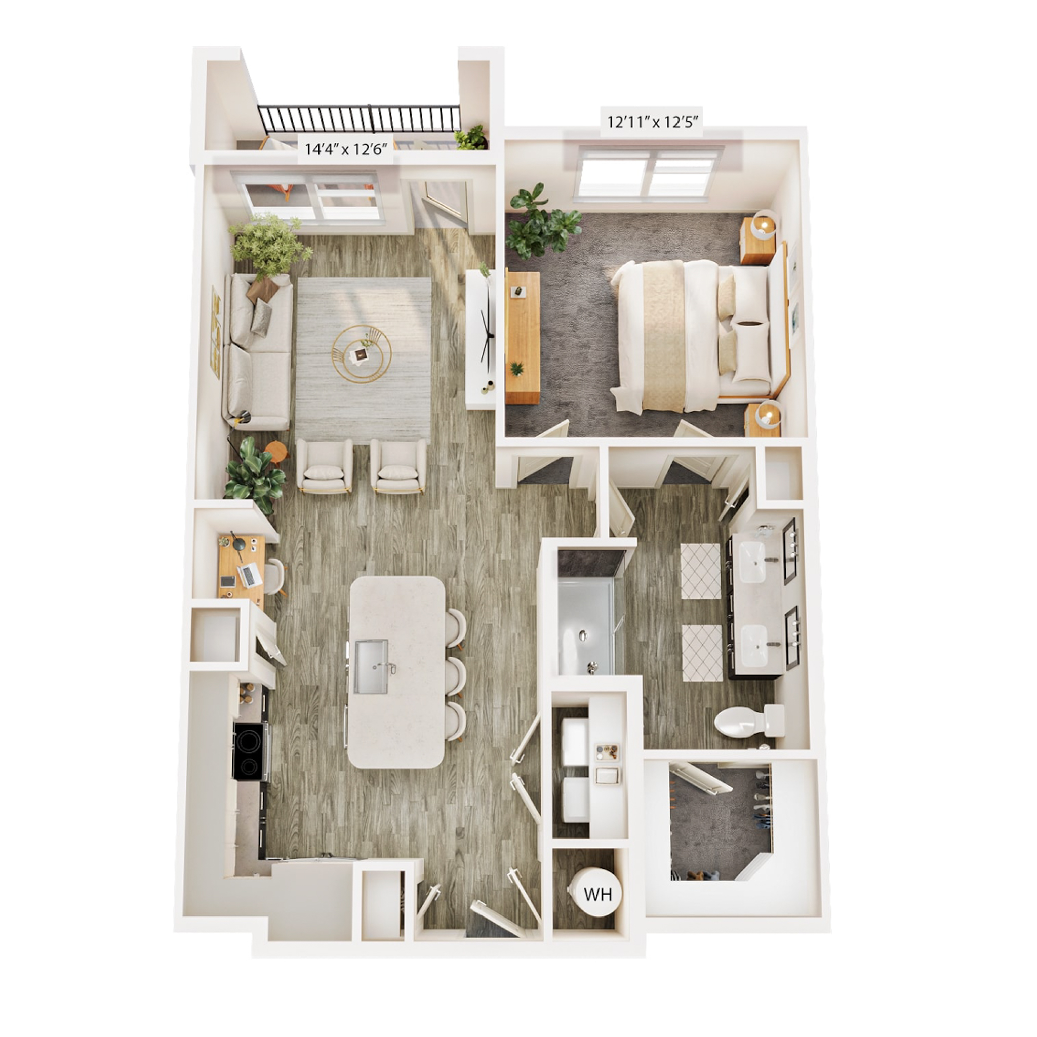 A2 floor plan