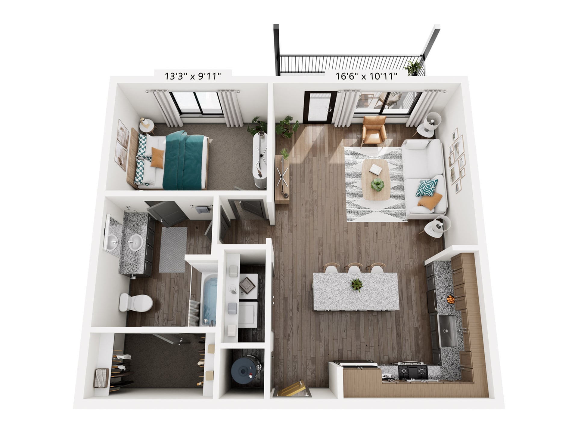 A2 floor plan