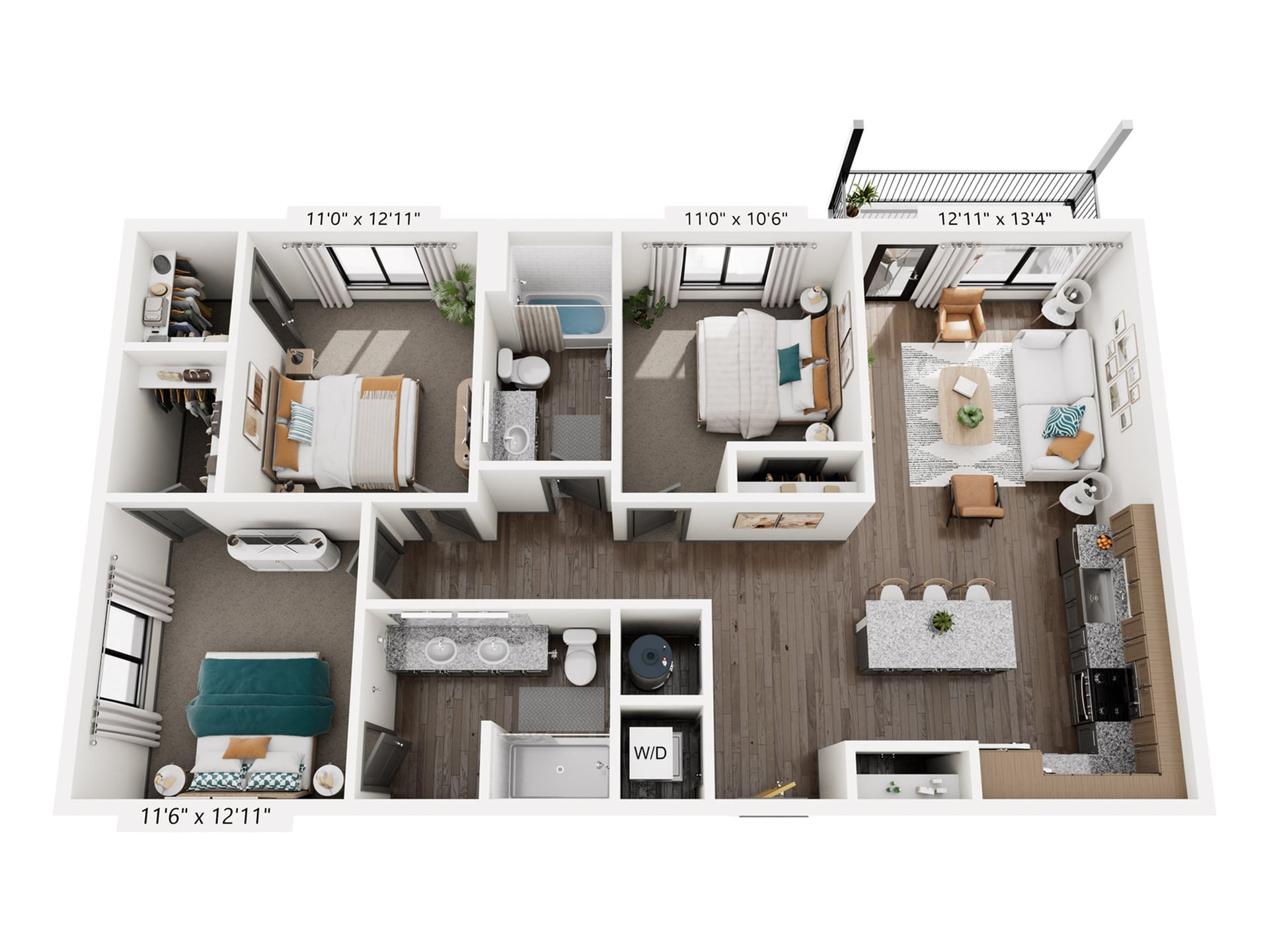 C2 floor plan