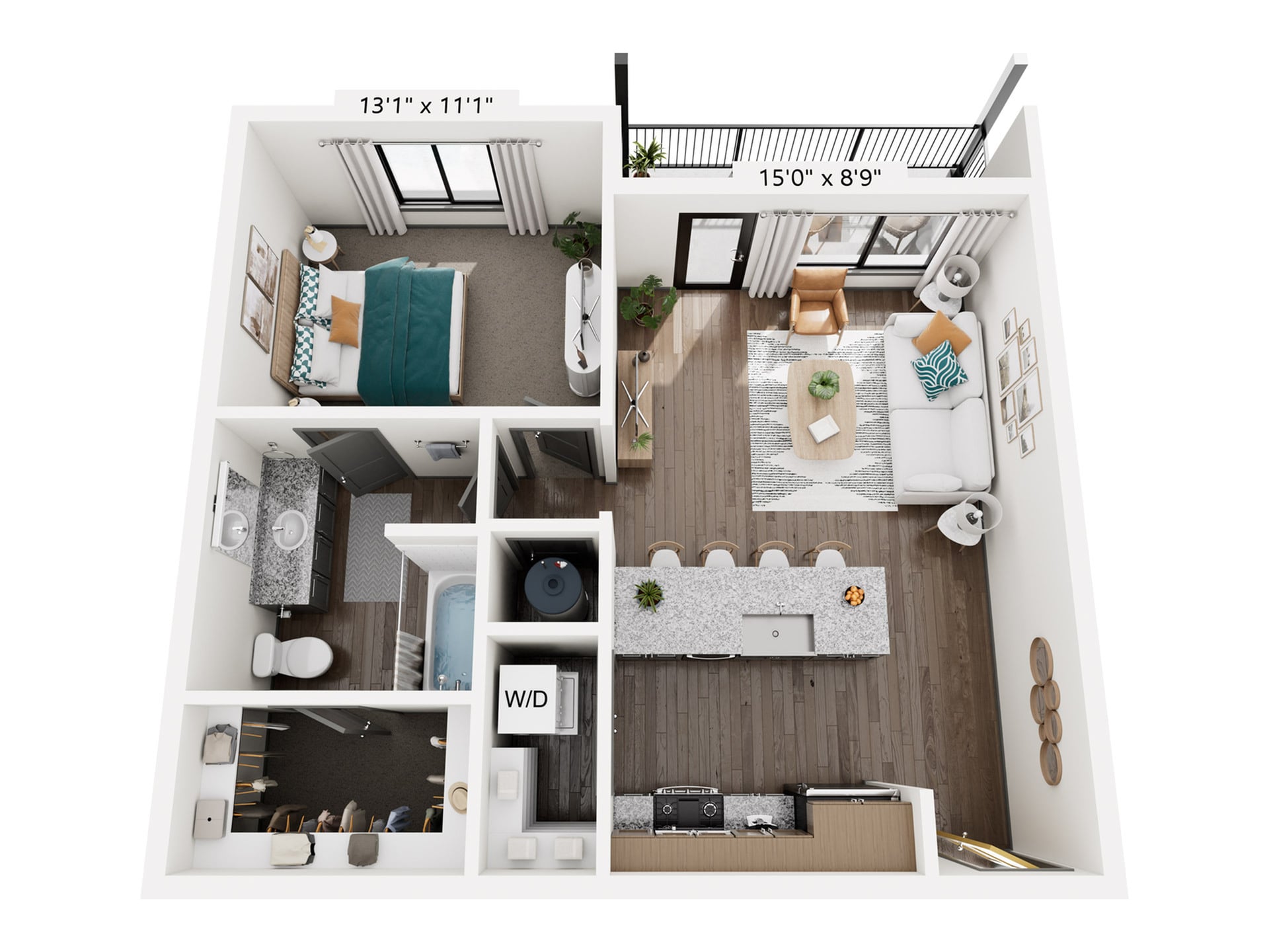 A1 floor plan