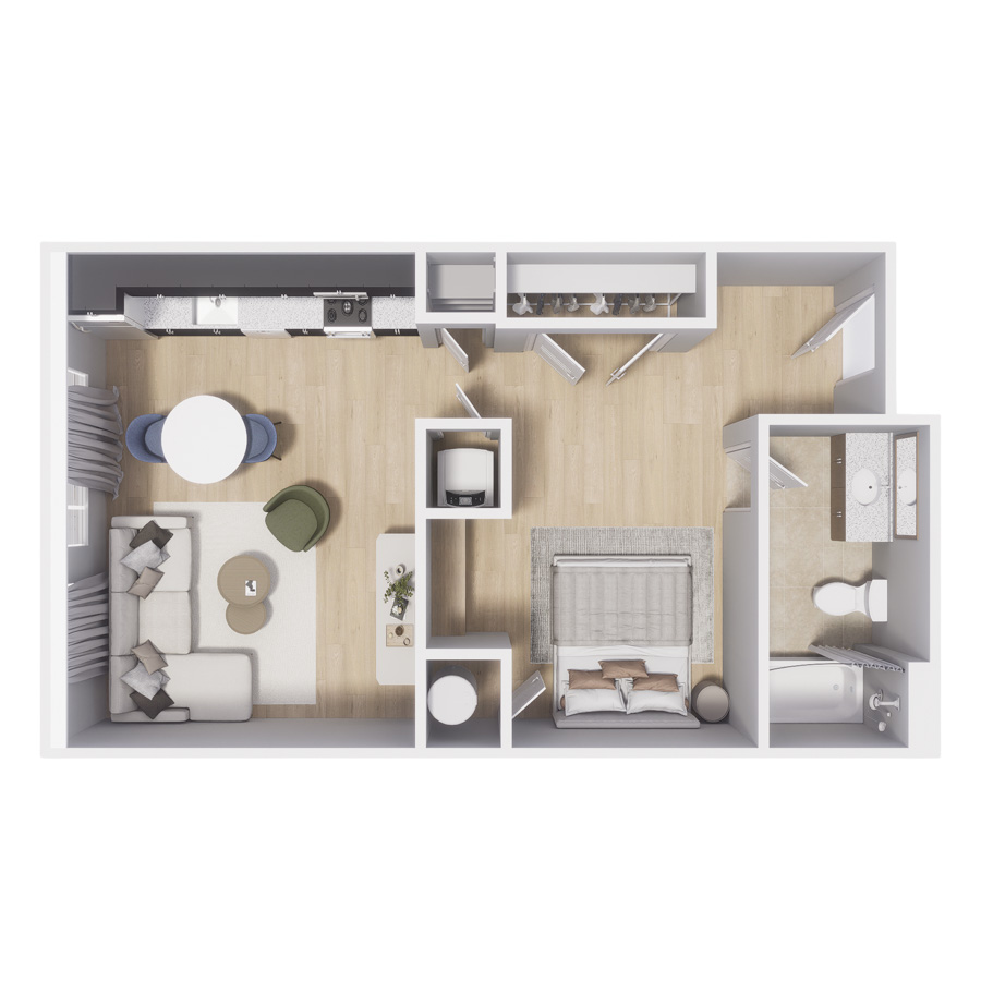 Baseline floor plan